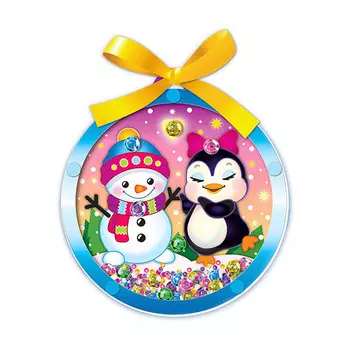 АМ 01-102 Набор для шара-шейкера 'Пинги' d 9,5см Клевер