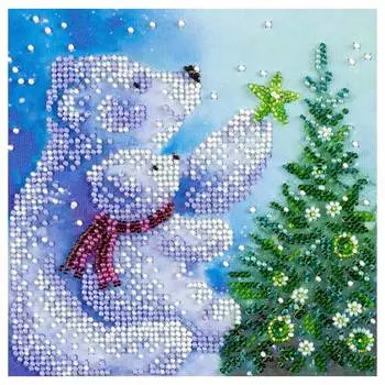 АМ-175 Набор для вышивания бисером 'Умка' 15*15см