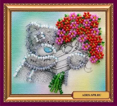 АМА-010 Набор-магнит для вышивания 8*7см 'Поздравляю'