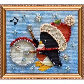 АМА-048 Набор-магнит для вышивания 8*7см 'Барабанщик-1'