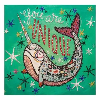 AMB-053 Набор-миди для вышивания бисером 'Неповторимый.' 20*20см