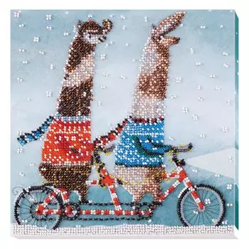 АМВ-036 Набор для вышивания бисером 'Тандем' 20*20см