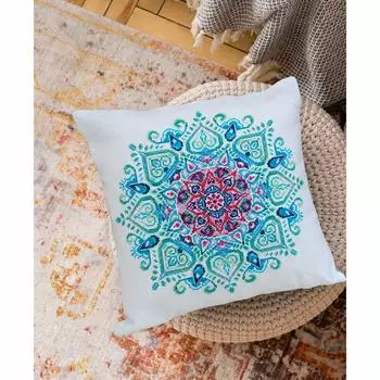 АНР-003 Набор-подушка для вышивки крестом 'Мандала' 30*30см