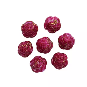 AQ-3975 Бусины, 17 мм, упак./16 шт., 'Астра' (6-8)