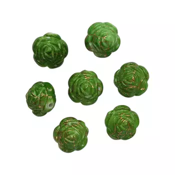 AQ-3975 Бусины, 17 мм, упак./16 шт., 'Астра' (6-4)