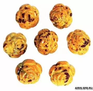 AQ-3975 Бусины, 17 мм, упак./16 шт., 'Астра' (6-15)