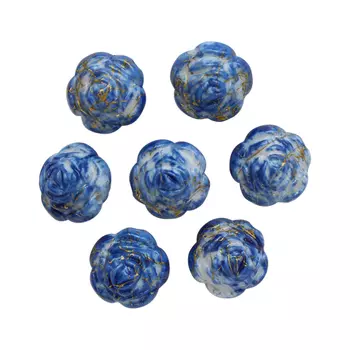 AQ-3975 Бусины, 17 мм, упак./16 шт., 'Астра' (6-25)