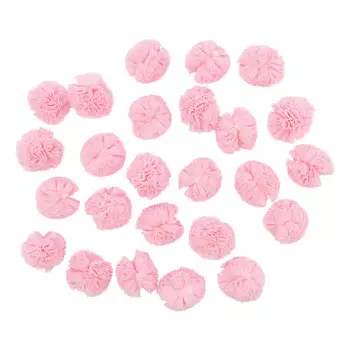 AR021, Помпон из сетки, 2см (31 розовый)