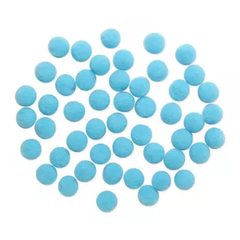 AR077 Помпоны, 1см (12 голубой)