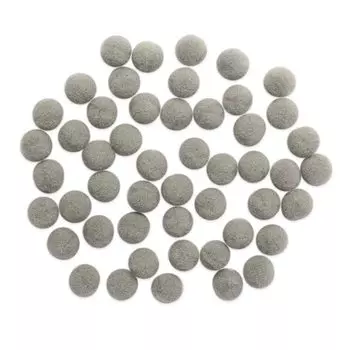 AR077 Помпоны, 1см (26 серый)