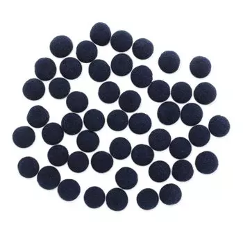 AR077 Помпоны, 1см (27 темно-синий)