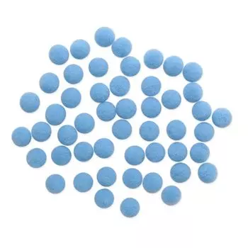 AR077 Помпоны, 1см (38 голубой)