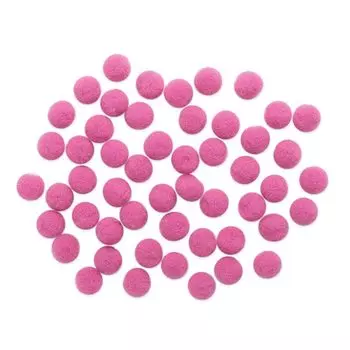 AR077 Помпоны, 1см (41 фуксия)