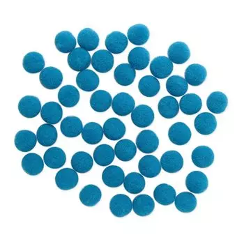 AR077 Помпоны, 1см (42 синий)