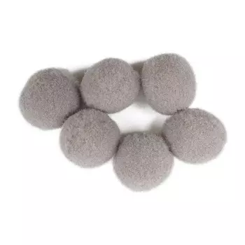 AR079 Помпоны, 2см 20шт/ упак. (26 серый)
