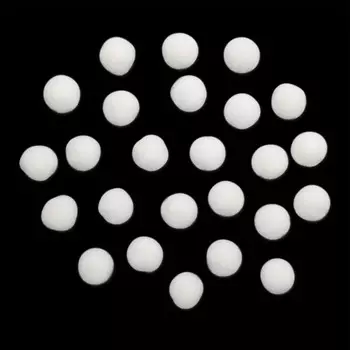 AR080 Помпоны, 2,5см (04 белый)