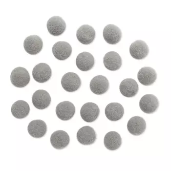 AR080 Помпоны, 2,5см (26 серый)