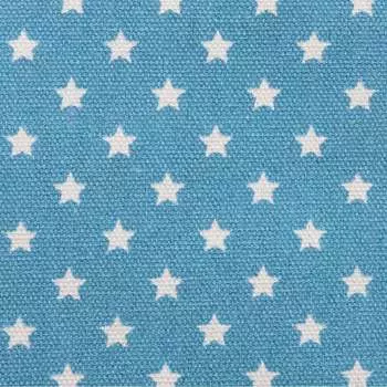 AR1009 Ткань в звездочку, плотный хлопок, 50*50см Астра (синий)