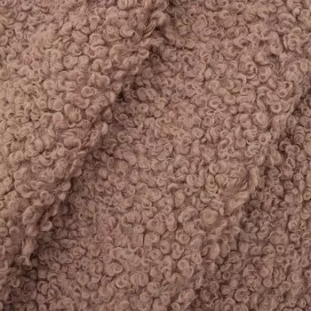 AR1015 Мех искусственный кудрявый трикотаж 50*50см (8 пыльная роза)