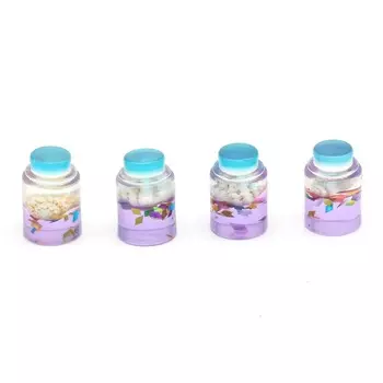 AR1276 Баночки мини декор. 2см, 4шт/упак