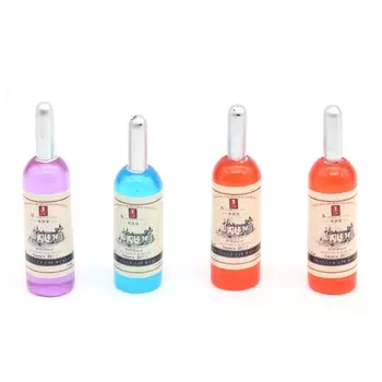 AR1281 Бутылочки вина микс, 4,1см, 4шт/упак