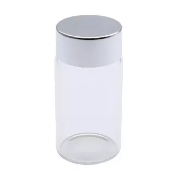 AR1336-3 Бутылочка стеклянная с цветной крышечкой 3,7*7см, 2шт/упак