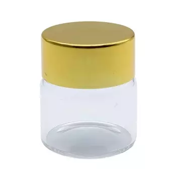 AR1337-2 Бутылочка стеклянная с цветной крышечкой 3,4*4см, 2шт/упак