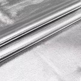 AR1370 Спандекс с эффектом парчи 48*50см (серебро)