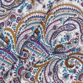 AR1815 Ткань 100% хл с узором, 50*50см Astra&amp;Craft (розовый с голубым)