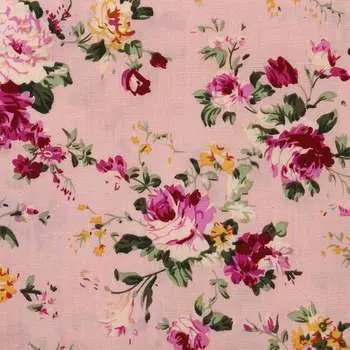 AR1815 Ткань 100% хл, в розочки 50*50см Astra&amp;Craft (розовый)