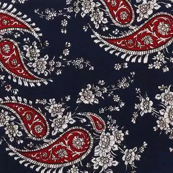 AR1815 Ткань 100% хл, в турецкие огурцы 50*50см Astra&amp;Craft (синий с красным)