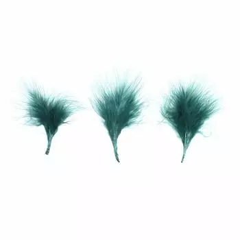 AR201 Перо декоративное 5-10см, 25шт (H-10 зеленый)