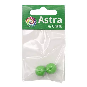 AR267 Миниатюра. Яблоко зеленое, 1см