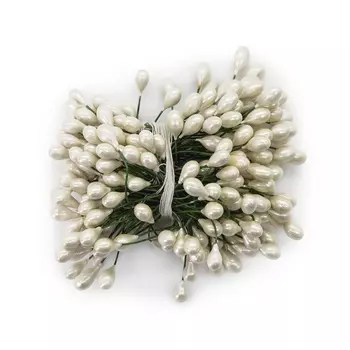 AR561 Тычинки для искусственных цветов 0,5*6см (вес 50гр +/-3 гр) (11 бежевый)