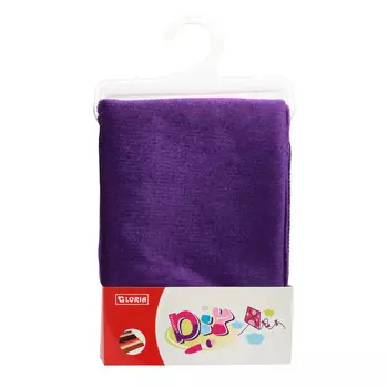 AR653 Бархат трикотаж 70*80см (TQ02003 фиолетовый)