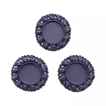 ARS0236 Основы для камей, сиреневый, вн.4,3/внутр.2,5 см, упак./3 шт., Vintage Line