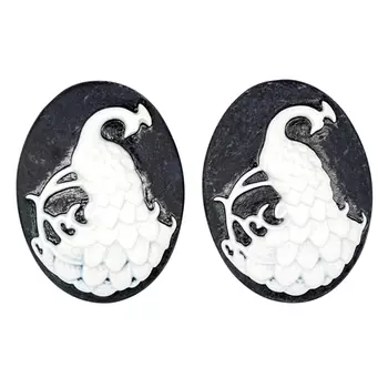 AS12-08, Камеи, 28*38мм, 2шт/упак