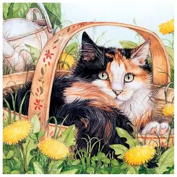 АС-431 Канва с рисунком для бисера 'Отдых в одуванчиках'