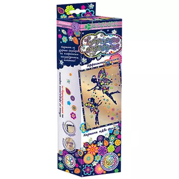 АС 43-236 Набор для картины 'Две феи' (антистресс) 21*29,6см Клевер