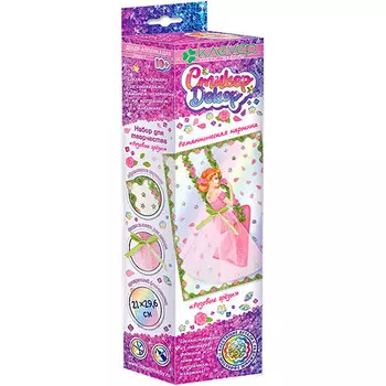 АС 43-301 Набор для картины 'Розовые грезы' (декорирование) 295*210мм Клевер