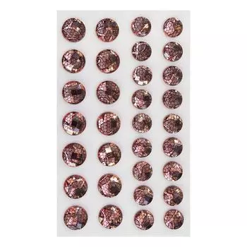 ASS1376 Стразы декоративные клеевые прозрачно-розовые