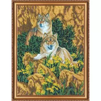 АВ-121 Набор для вышивания бисером 'Абрис Арт' 'Верность', 24,5*32 см