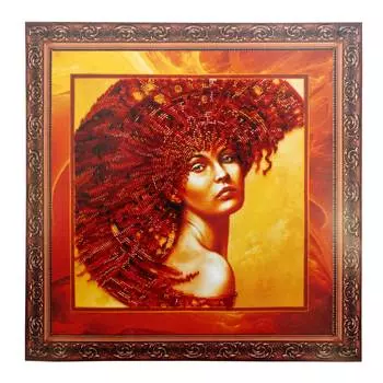 АВ-222 Набор для вышивания бисером 'Абрис Арт' 'Стихия огня', 32*32 см