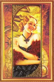 АВ-232 Набор для вышивания бисером 'Абрис Арт' 'Миледи', 30*47см