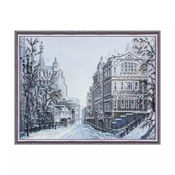 АВ-323 Набор для вышивания бисером 'Абрис Арт' 'Морозный рассвет', 45*32 см