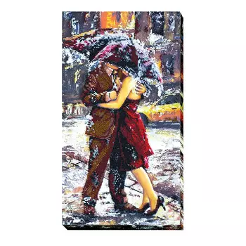 АВ-406 Набор для вышивания бисером 'Абрис Арт' 'История любви-2', 27*42 см