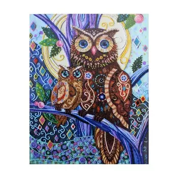 АВ-445 Набор для вышивки бисером на холсте 'Абрис Арт' 'Оттенки полночи', 28*36 см