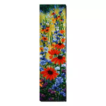 АВ-542 Набор для вышивания бисером 'Золотистые зонтики' 15*60см