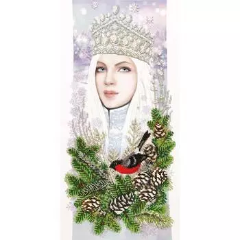 АВР-01 Наборы для вышивания бисером Созвездие 'Зима' 25*50см