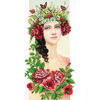 АВР-03 Наборы для вышивания бисером Созвездие 'Лето' 25*50см